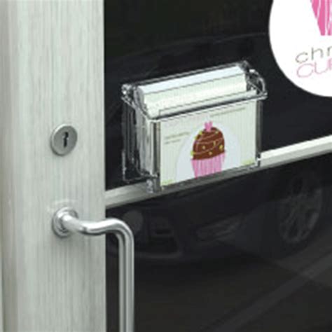 outdoor business card holder